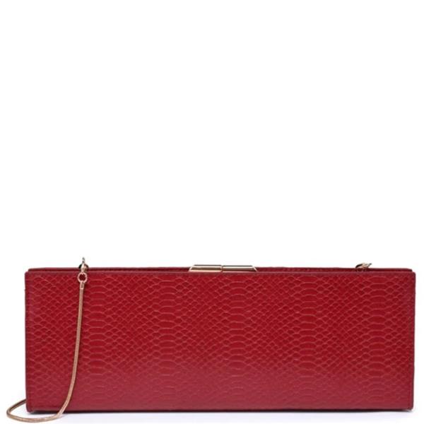 SNAKE NAZLEE EVENING CLUTCH BAG