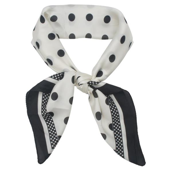 POLKA DOT BORDER PRINT