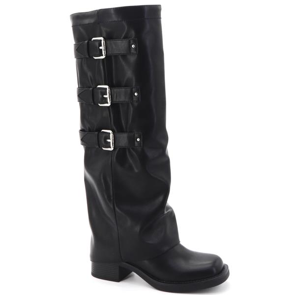 TRIPLE BUCLE SLEEVE RIDER BOOTS