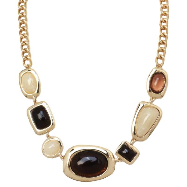 Cabochon Chunky Necklace
