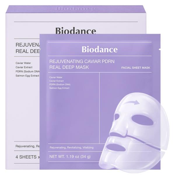BIODANCE REJUVENATING CAVIAR PDRN REAL DEEP FACIAL SHEET MASK
