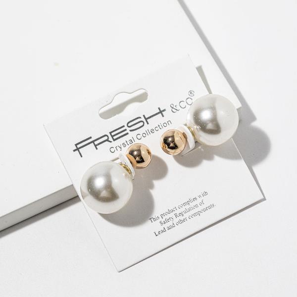 PEARL POST EARRING