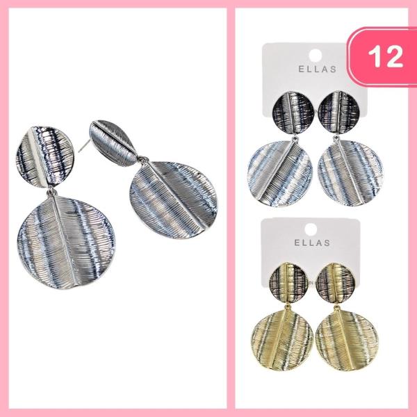 Circle Dangle Earring (12 Units)