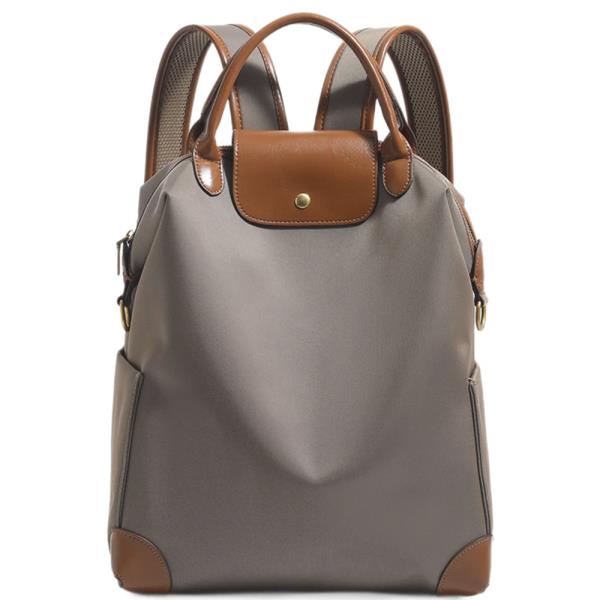 NYLON TEXTURED DESIGN HANDLE BACKPACK