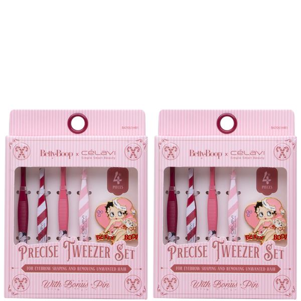 CELAVI X BETTY BOOP PRECISE TWEEZER SET W BONUS PIN  (2 UNITS)