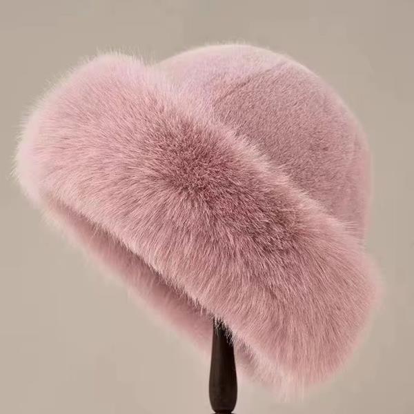 PLUSH WIDE CUFF WINTER HAT