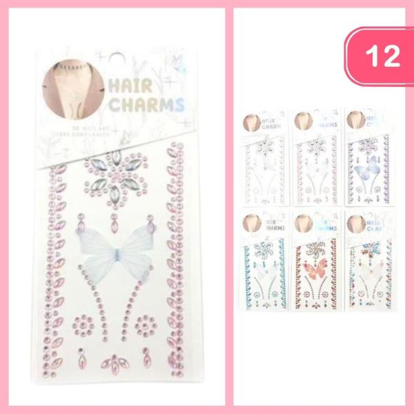 Hair Body Charms (12 Units)