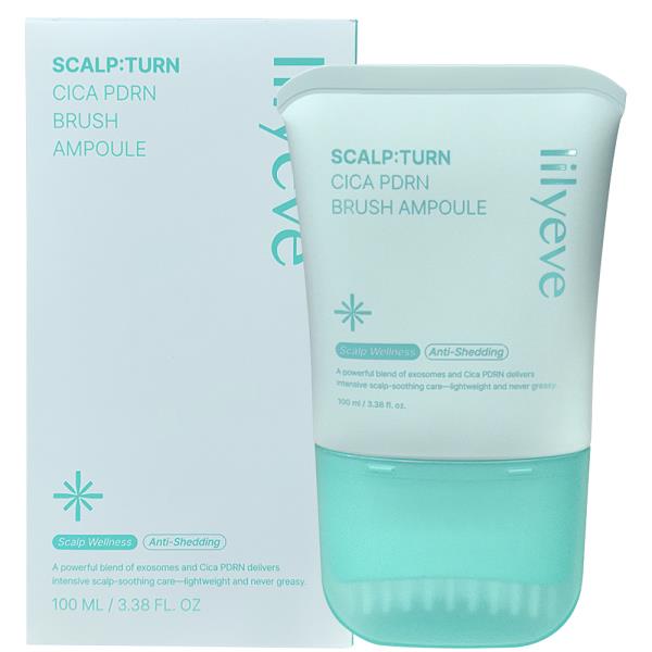 LILYEVE SCALP TURN CICA PDRN BRUSH AMPOULE