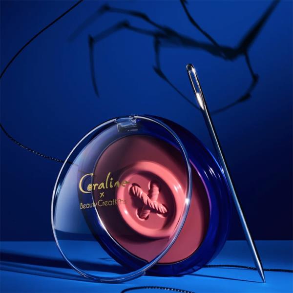 BEAUTY CREATIONS X CORALINE CUTE AS A BUTTON DUAL SHADE CREAM BLUSH