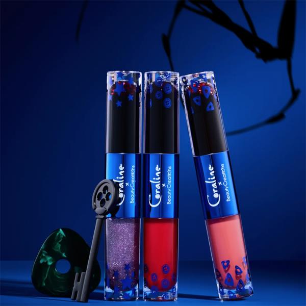 BEAUTY CREATIONS X CORALINE STAY FOREVER LIP STAIN AND LIP GLOSS DUO