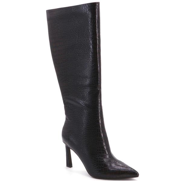 PLAIN KNEE HEIGHT BOOTS