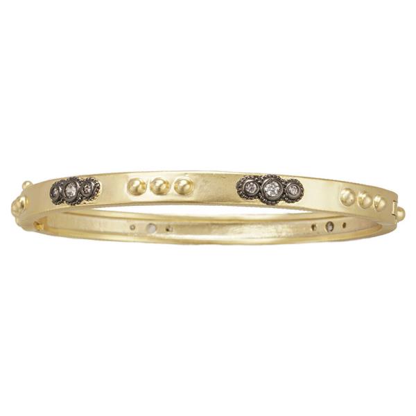 RHINESTONE BANGLE BRACELET