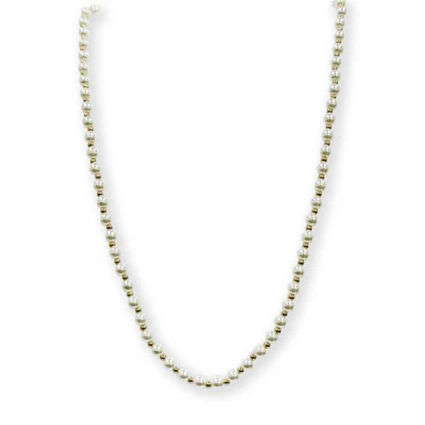 Small Pearl Beaded Necklace