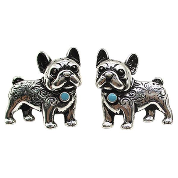 WESTERN FRENCHIE POST EARRING