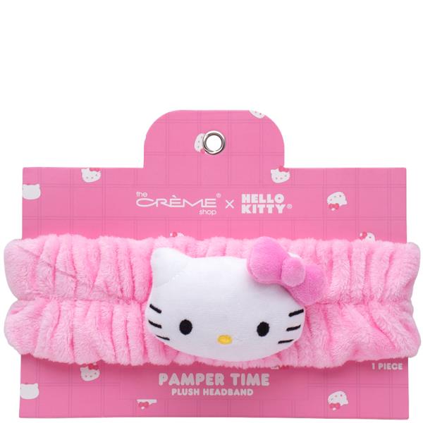 THE CREME SHOP X HELLO KITTY PAMPER TIME PLUSH HEADBAND