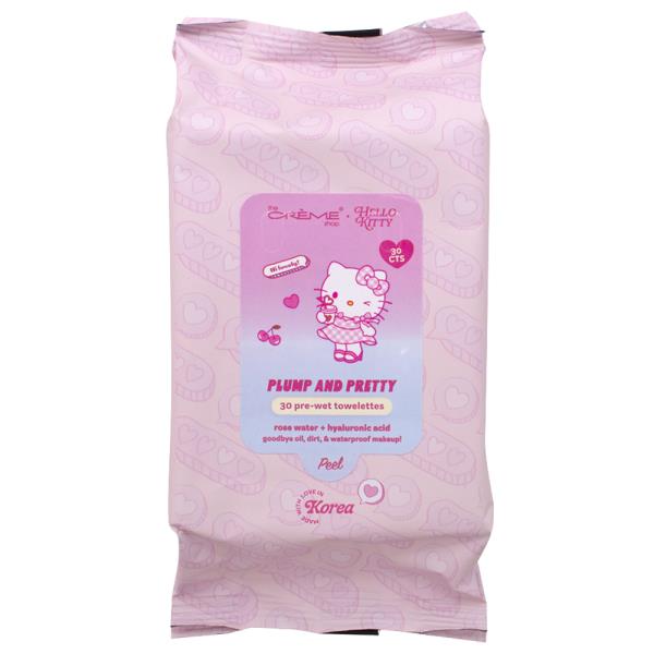 THE CREME SHOP x Hello Kitty Plump 30 Towelettes