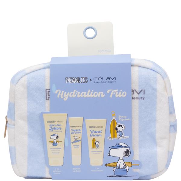 CELAVI X PEANUTS HYDRATION TRIO