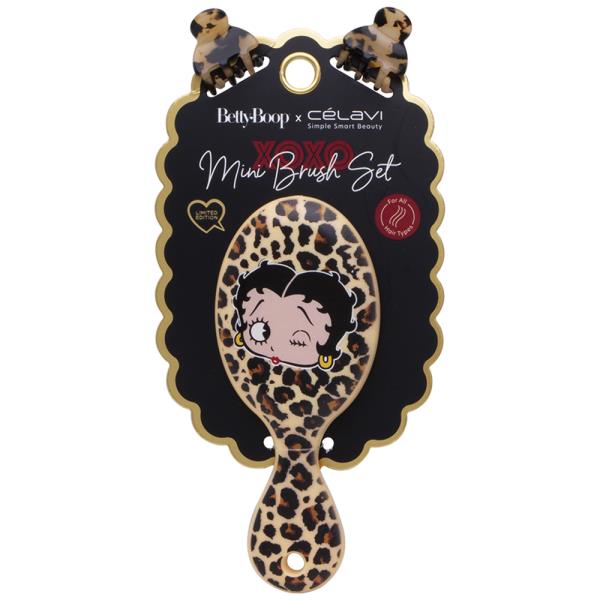CELAVI X BETTY BOOP XOXO MINI BRUSH SET