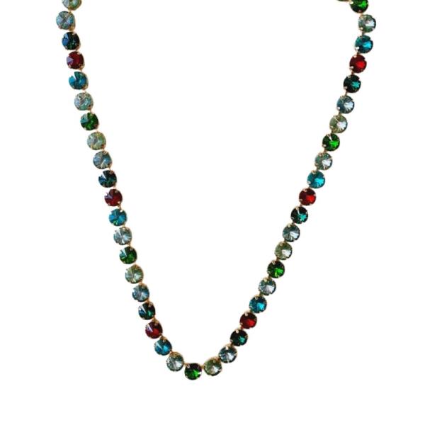 Multi Color Stone Necklace