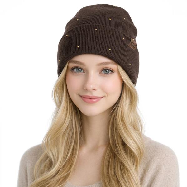 CC RHINESTONE BEANIE