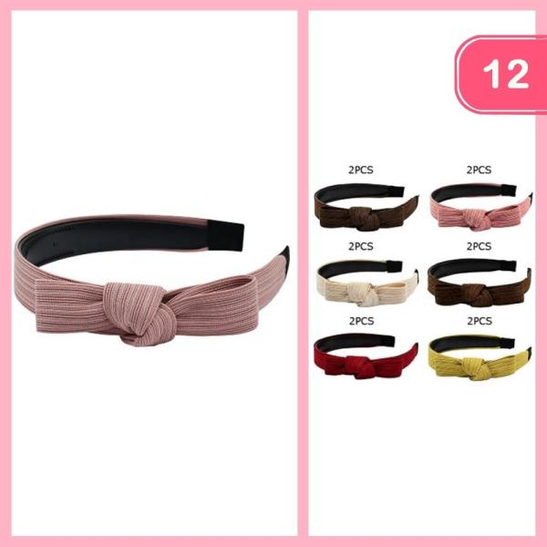 Bow Headband (12 Units)