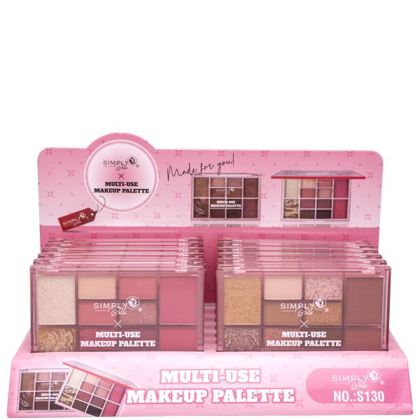 SIMPLY BELLA MULTI USE MAKEUP PALETTE (12 UNITS)
