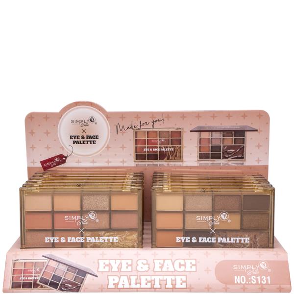 SIMPLY BELLA EYE AND FACE PALETTE (12 UNITS)