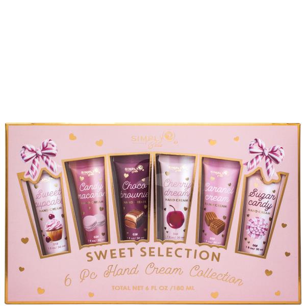 SIMPLY BELLA SWEET SELECTION 6PC HAND CREAM COLLECTION