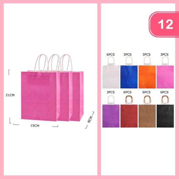 Paper Gift Bag (12 Units)