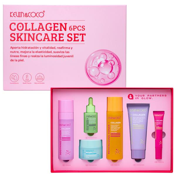 KEVIN AND COCO COLLAGEN 6PCS SKINCARE SET