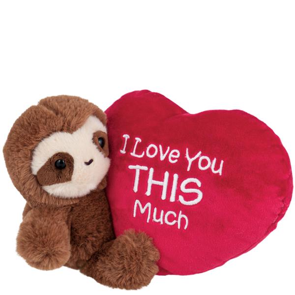I Love You This Much Sloth Plush Stuffed Animal