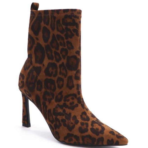 STRETCH POINTY SHORT BOOTS