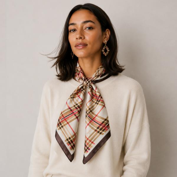 HOLIDAY SQUARE SCARF