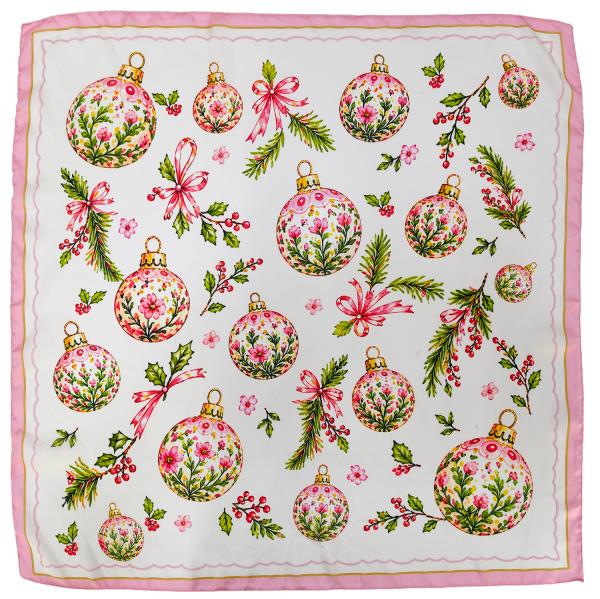 HOLIDAY SQUARE SCARF