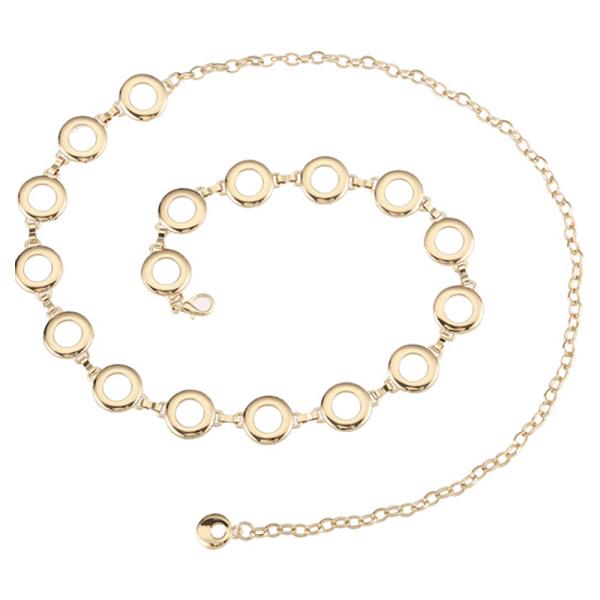 METAL CIRCLE LINK CHAIN BELT