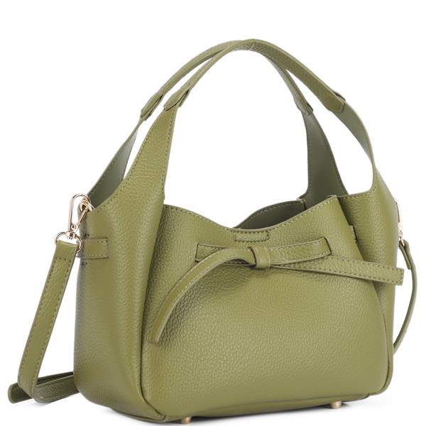 MODERN TEXTURE HANDLE TOTE BAG