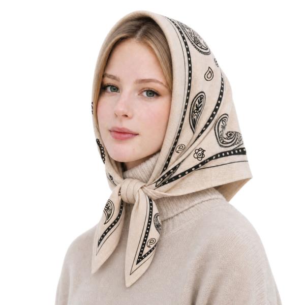 Paisley Triangle Scarf