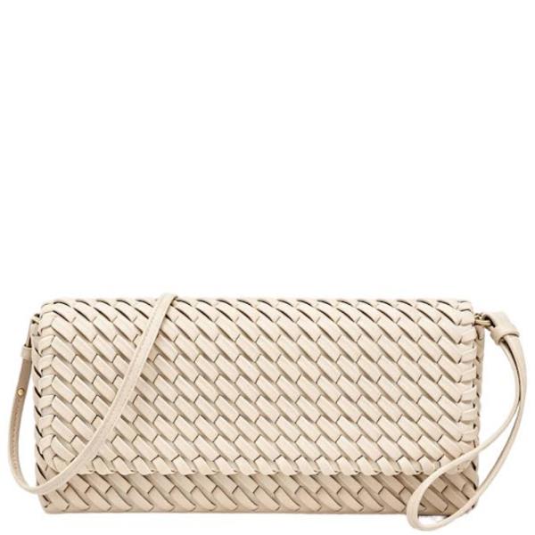 WOVEN TEXTURED CROSSBODY BAG