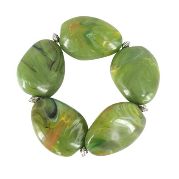 Chunky Bead Stretch Bracelet