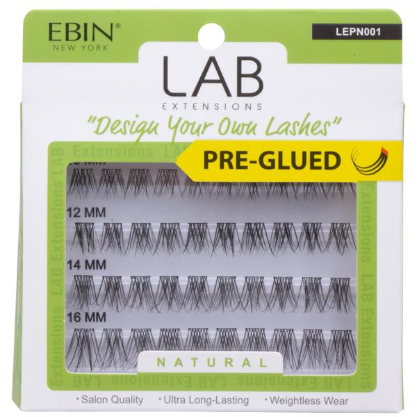 EBIN DESIGN YOUR OWN LASHES PRE GLUED NATURAL LAB EXTENSIONS