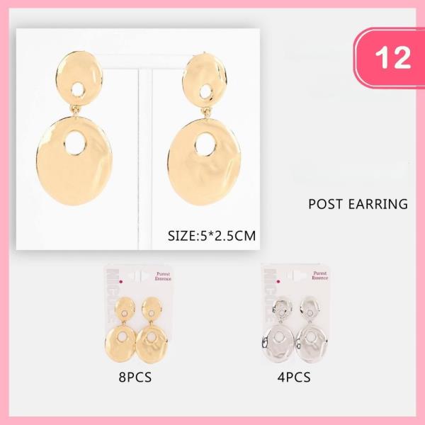 Door Knocker Post Dangle Earring (12 Units)