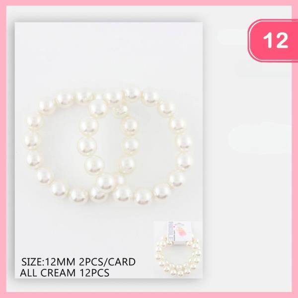 Pearl Beaded Bracelet (12 Units)