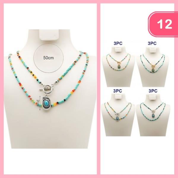 Western Beaded Layered (12 Units)