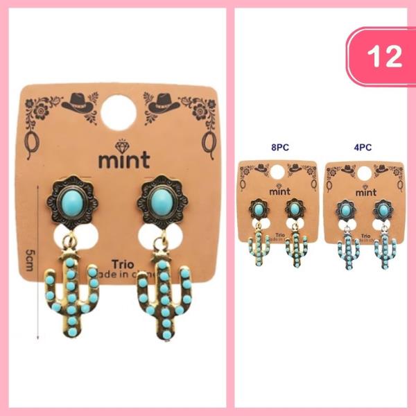 Western Dangle Earring (12 Units)