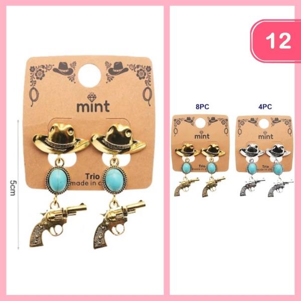 Western Dangle Earring (12 Units)