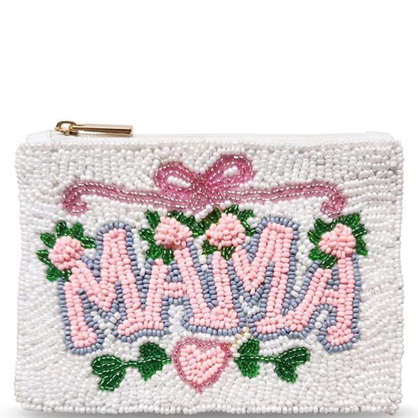 SEED BEAD MAMA COIN PURSE BAG