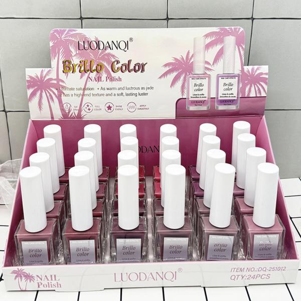 Luodanqi Brillo Color Nail Polish (24 Units)