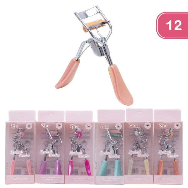 SHE MAKEUP EYELASH CURLER (12 UNITS)