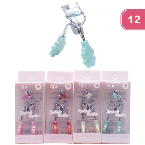 SHE MAKEUP EYELASH CURLER (12 UNITS)
