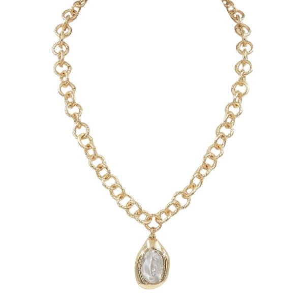 ORGANIC PEARL PDT NECKLACE